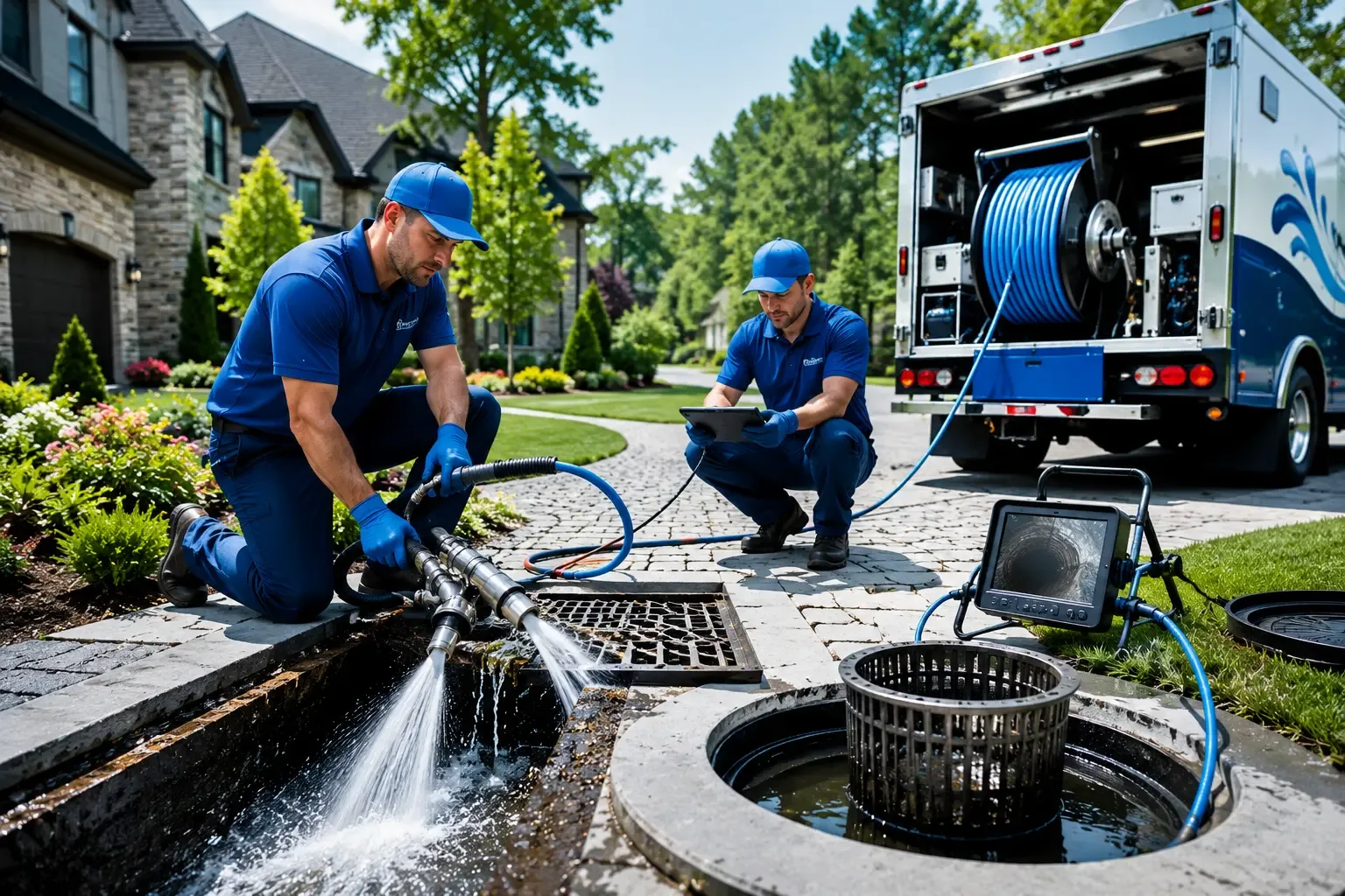 Local outdoor drain cleaning professionals in Marion, OH