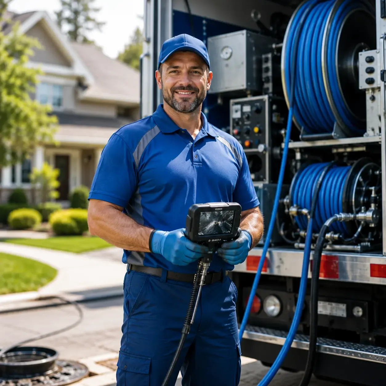 Local outdoor drain cleaning specialists in Marion, OH